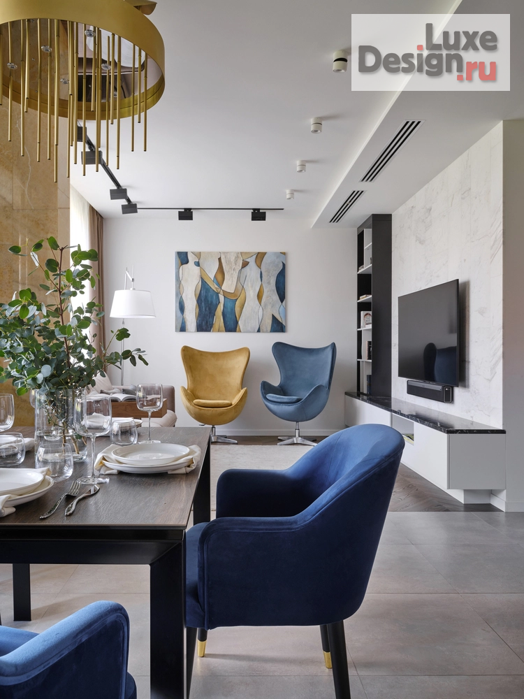 Дизайн интерьера четырехкомнатной квартиры "ФОТО квартиры в ЖК Наследие " (фото 3)