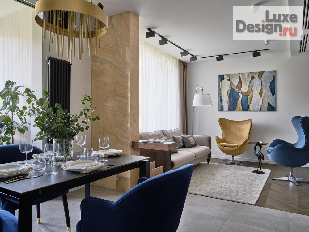 Дизайн интерьера четырехкомнатной квартиры "ФОТО квартиры в ЖК Наследие " (фото 1)