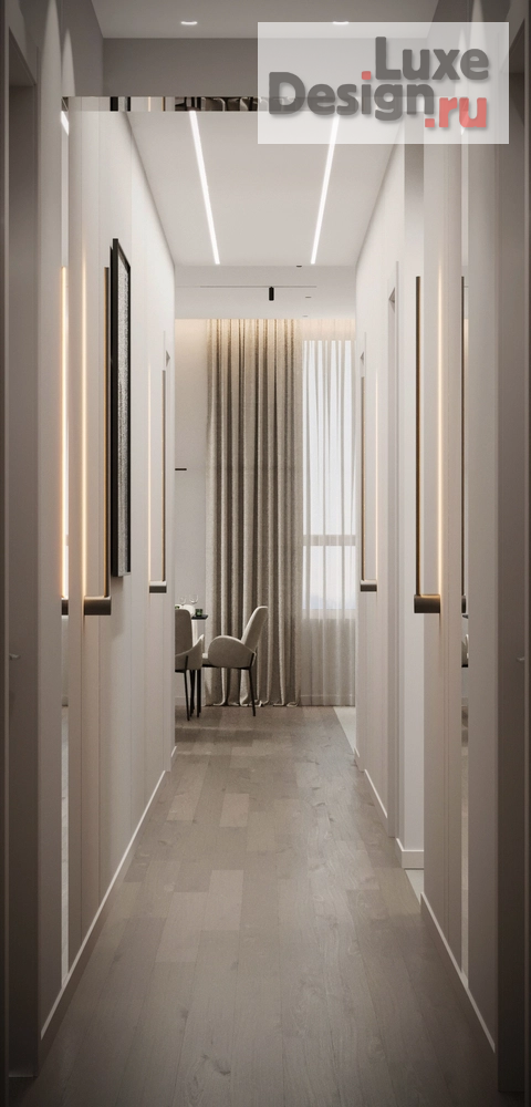 Дизайн интерьера четырехкомнатной квартиры "Дизайн квартиры в ЖК Тренд" (фото 9)