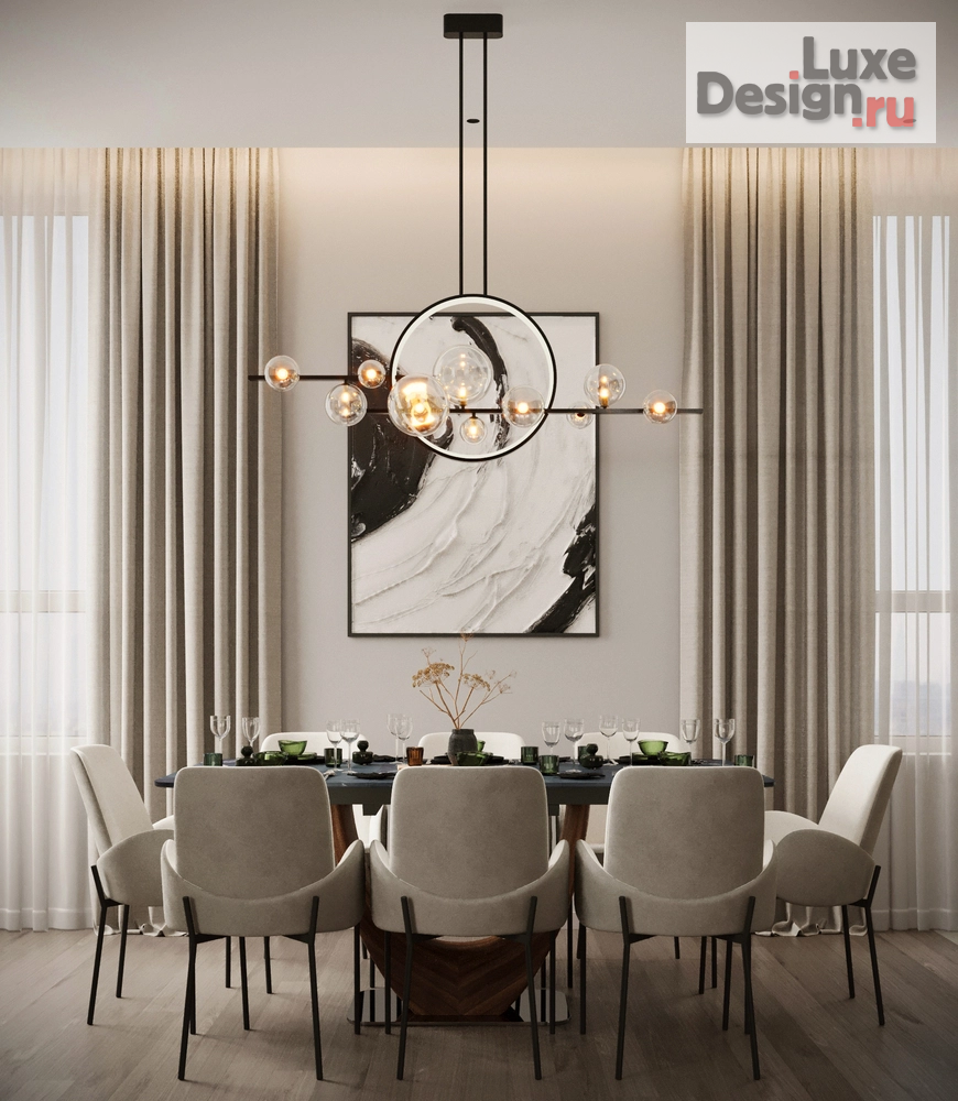 Дизайн интерьера четырехкомнатной квартиры "Дизайн квартиры в ЖК Тренд" (фото 6)