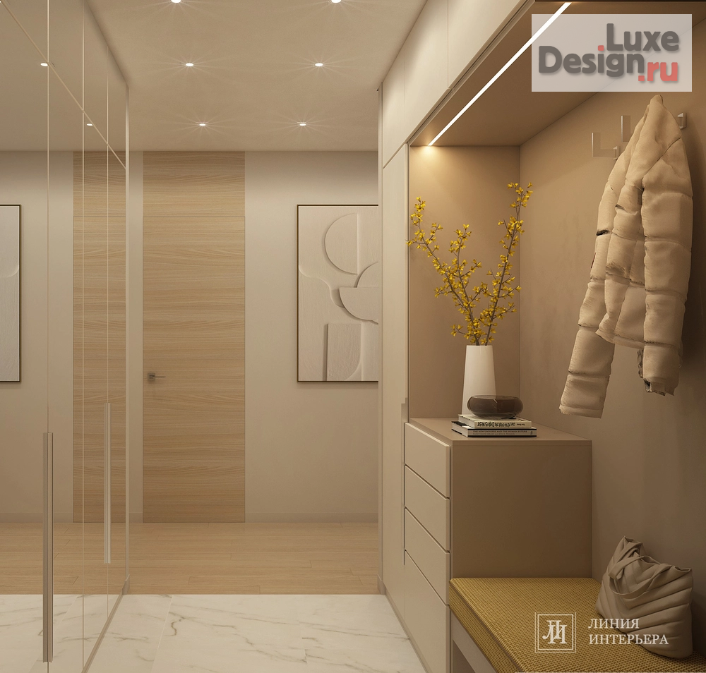 Дизайн интерьера квартиры "ЖК Михайловский Парк" (фото 14)