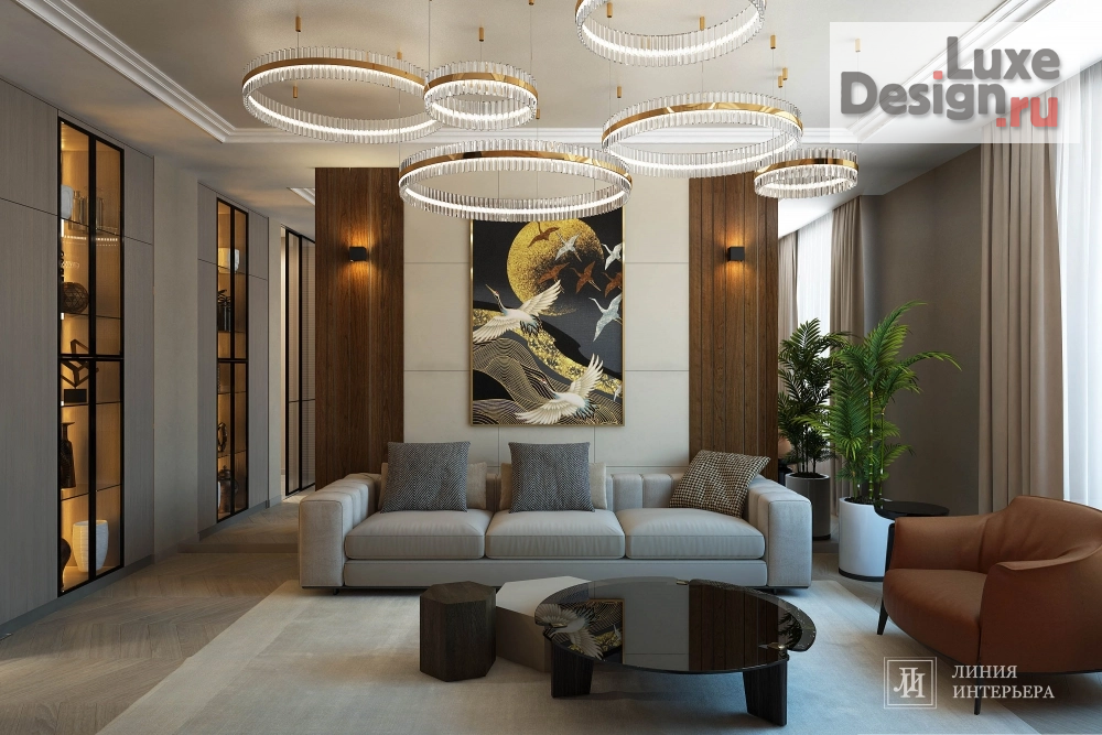 Дизайн интерьера гостиной Интерьер гостиной в современном стиле | Портал  Люкс-Дизайн.RU