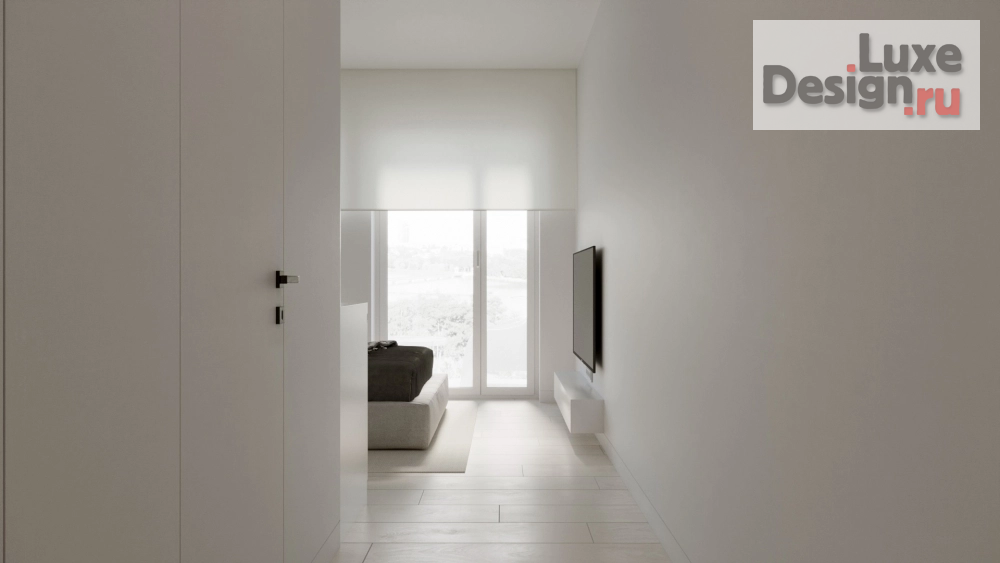 Дизайн интерьера однокомнатной квартиры "#KR20M" (фото 1)