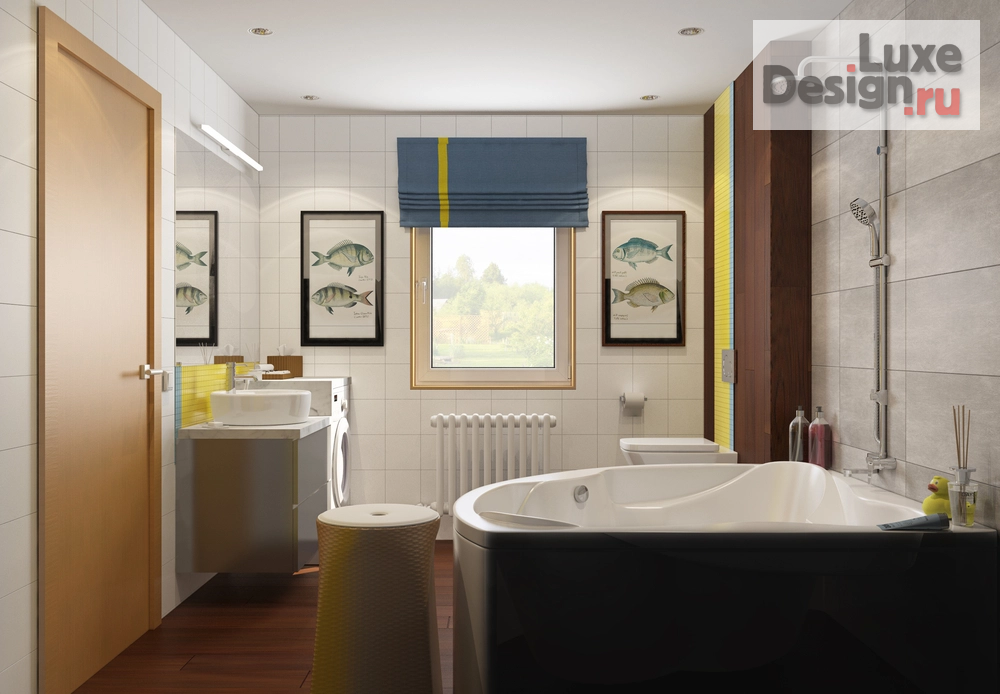 Дизайн интерьера частного дома "Дом у Ладожского озера" (фото 7)