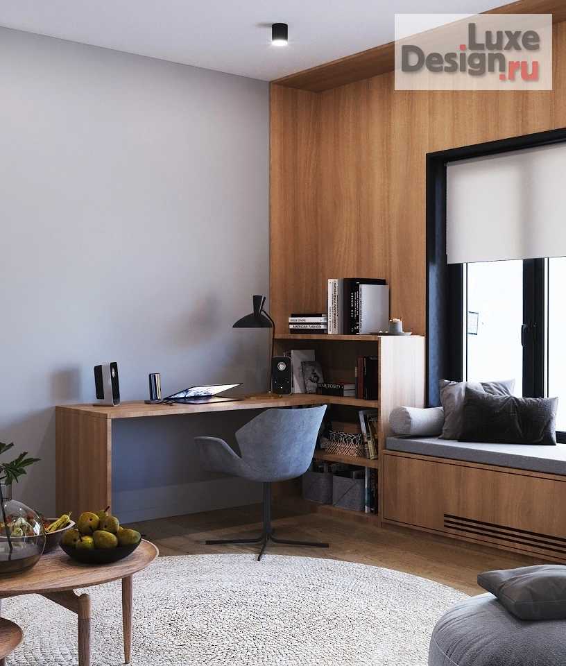 Дизайн интерьера четырехкомнатной квартиры "Vita Nova" (фото 4)