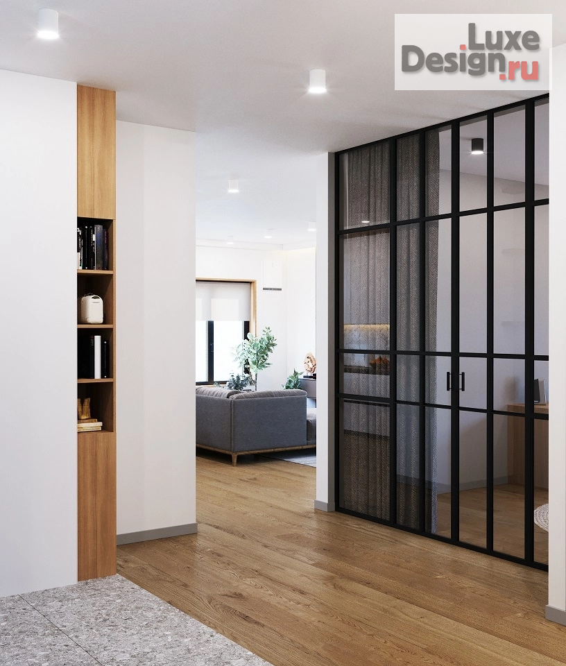 Дизайн интерьера четырехкомнатной квартиры "Vita Nova" (фото 3)