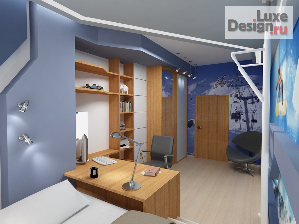 Дизайн интерьера трехкомнатной квартиры "Квартира на Никонова" (фото 12)