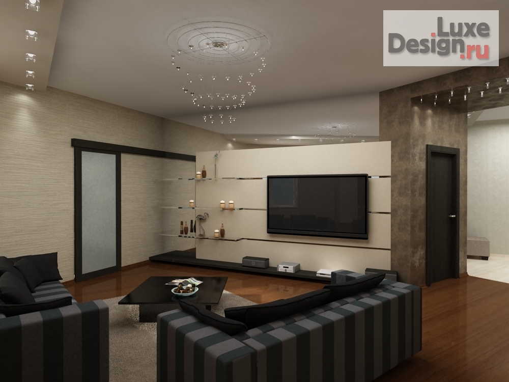 Дизайн интерьера трехкомнатной квартиры "Квартира на Никонова" (фото 6)