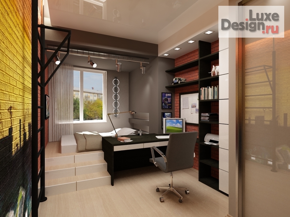 Дизайн интерьера трехкомнатной квартиры "Квартира на Никонова" (фото 11)