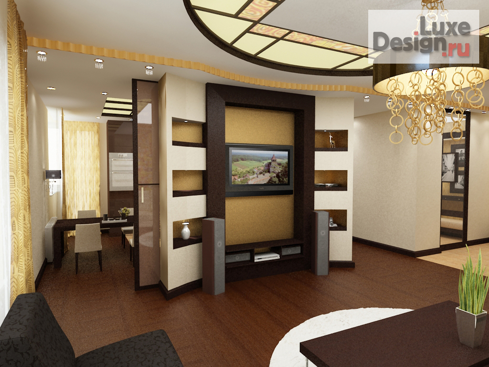 Дизайн интерьера трехкомнатной квартиры "Классическая квартира в Екатеринбурге" (фото 11)