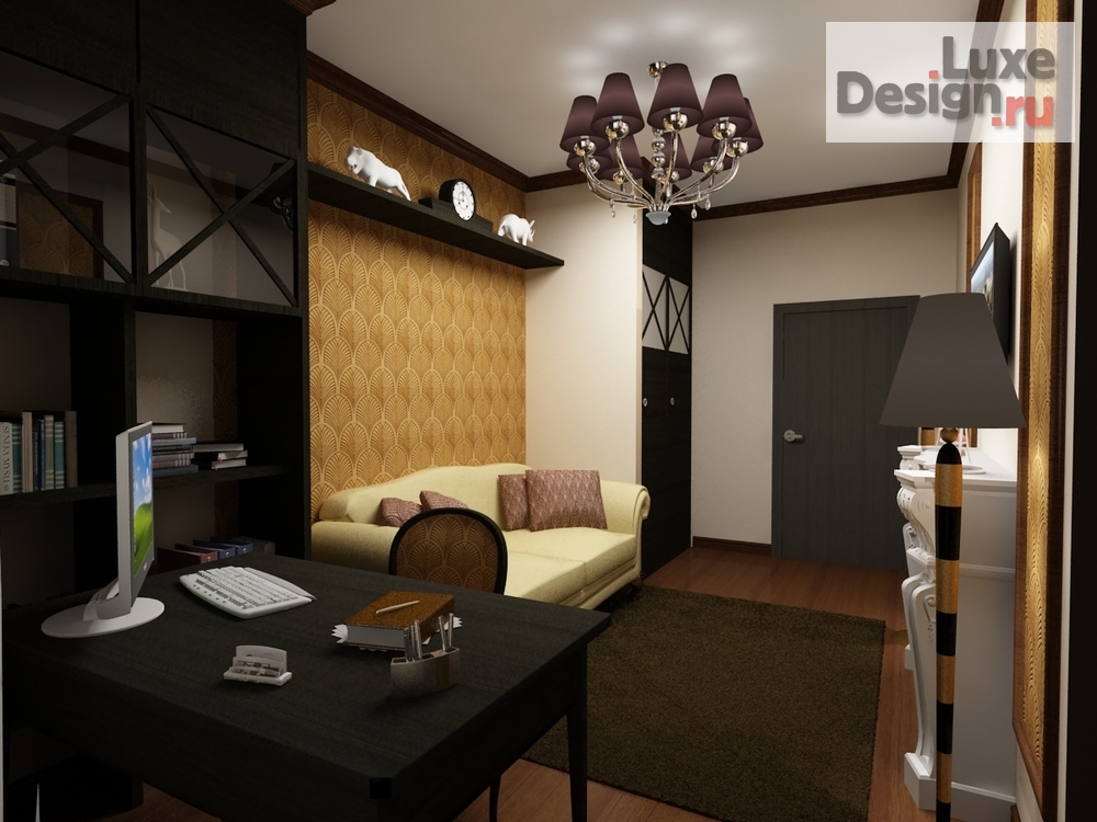 Дизайн интерьера трехкомнатной квартиры "Классическая квартира в Екатеринбурге" (фото 17)