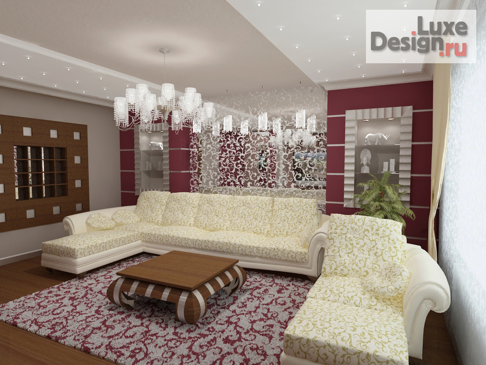 Дизайн интерьера трехкомнатной квартиры "Классическая квартира в Екатеринбурге" (фото 10)