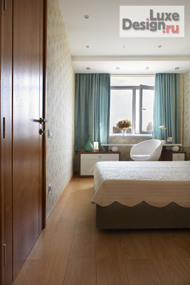 Дизайн интерьера двухкомнатной квартиры "Яркая и тёплая квартира в Екатеринбурге" (фото 5)