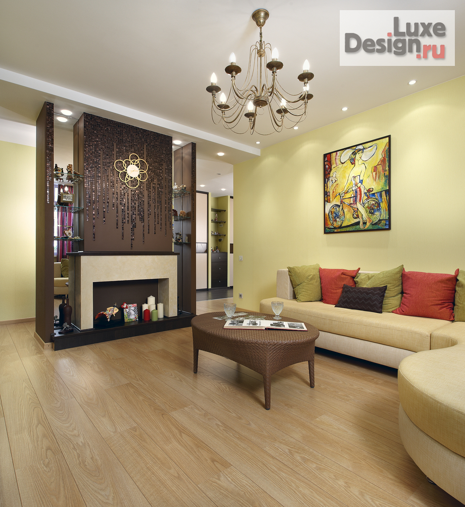 Дизайн интерьера двухкомнатной квартиры "Яркая и тёплая квартира в Екатеринбурге" (фото 7)