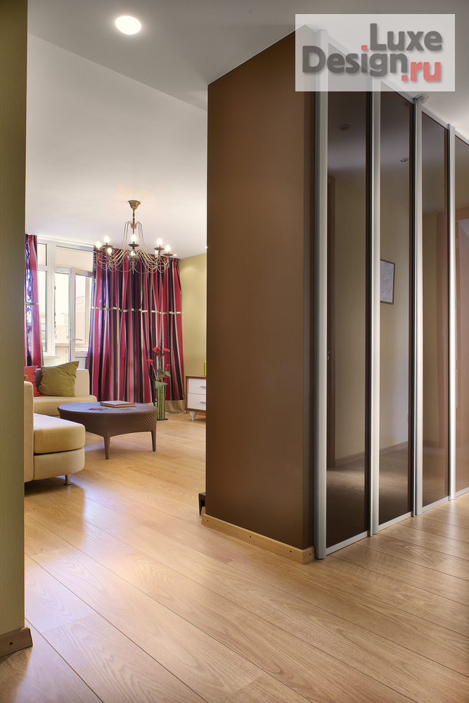 Дизайн интерьера двухкомнатной квартиры "Яркая и тёплая квартира в Екатеринбурге" (фото 8)