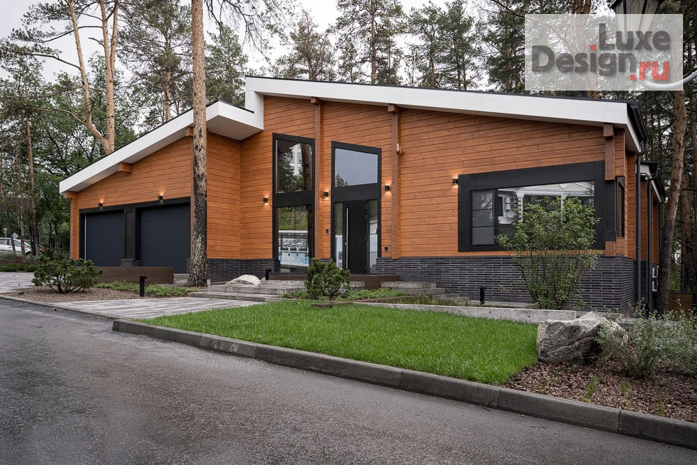 Частная архитектура "Дом в окрестностях Челябинска" (фото 1)