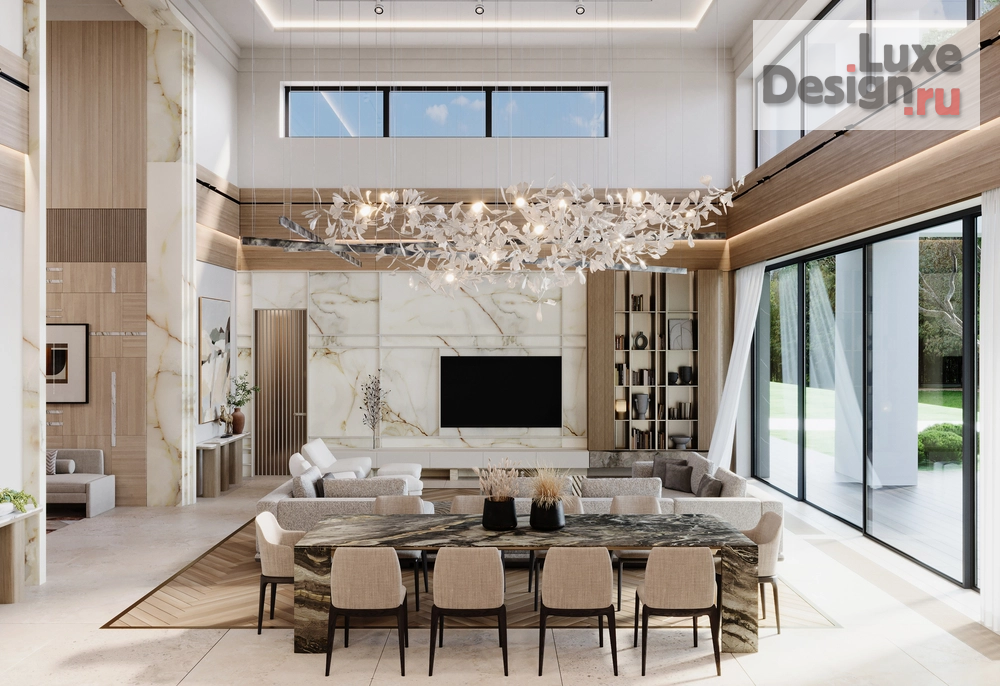 Дизайн интерьера загородного дома "Дом в Челябинске" (фото 3)