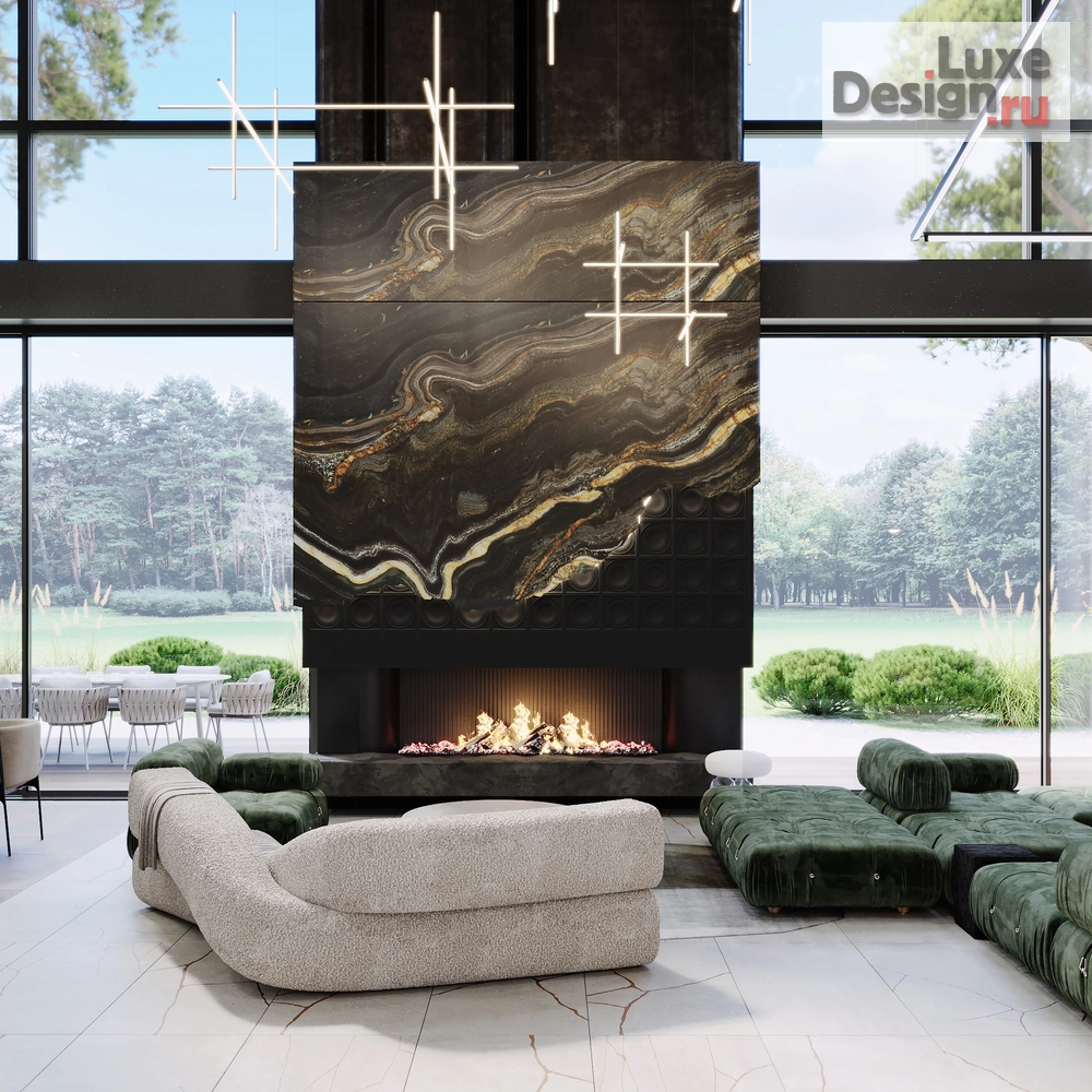 Дизайн интерьера загородного дома "Дом в Москве" (фото 4)