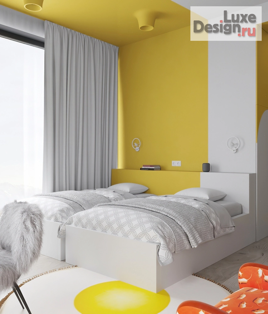 Дизайн интерьера загородного дома "Игра в шахматы" (фото 46)