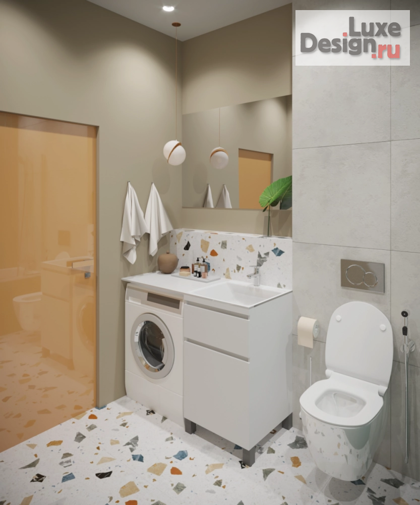 Дизайн интерьера однокомнатной квартиры "Студия в ЖК Хорошевский" (фото 6)