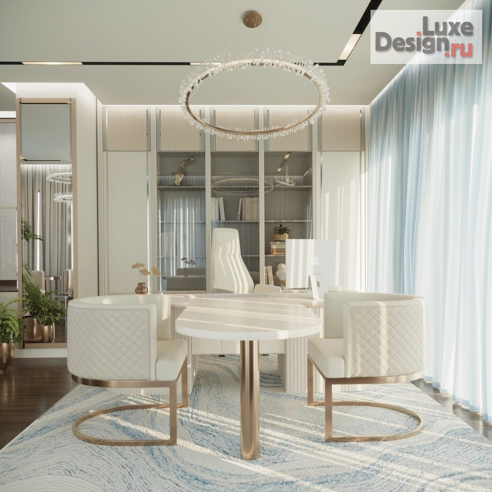 Частная архитектура "Кабинет для девушки в загородном доме" (фото 1)