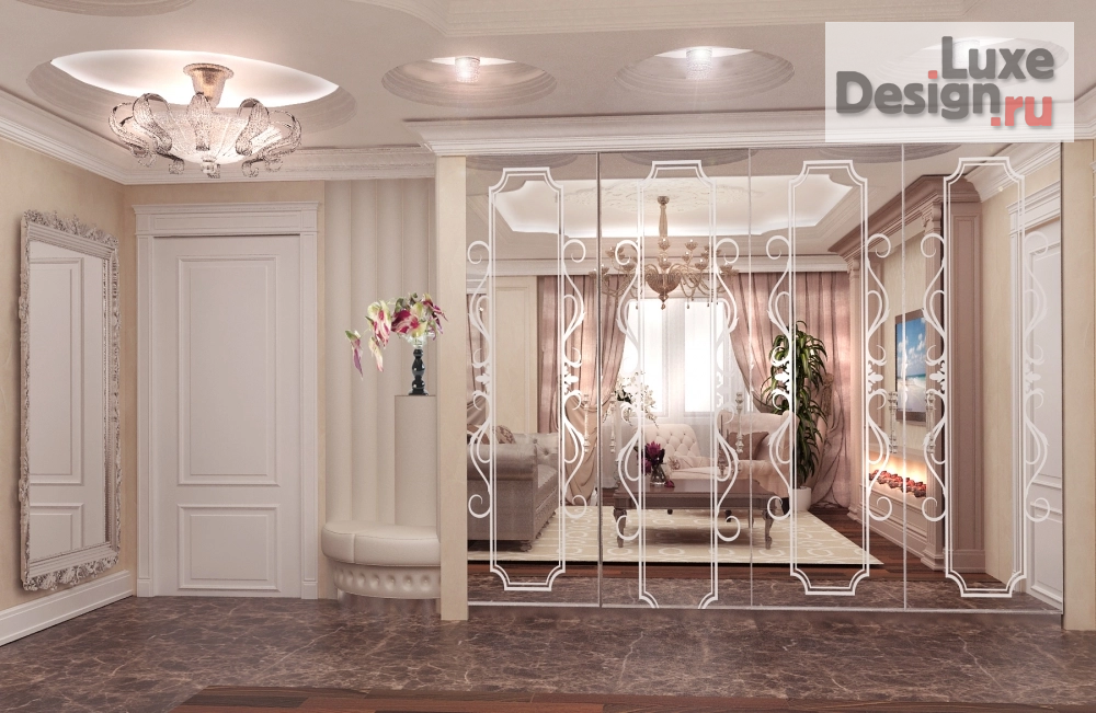 Дизайн интерьера двухкомнатной квартиры "Квартира для девушки в г. Орле" (фото 5)