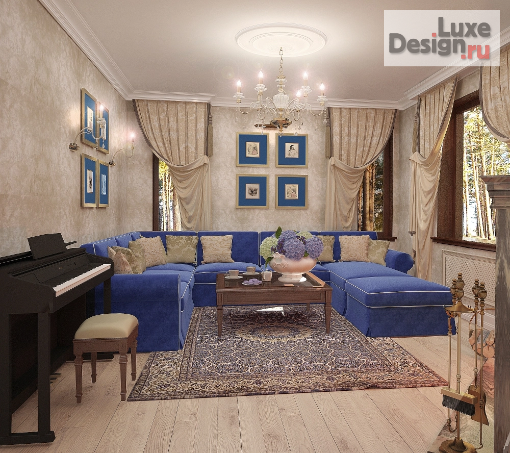 Дизайн интерьера частного дома "дом в "Жаворонках"" (фото 5)