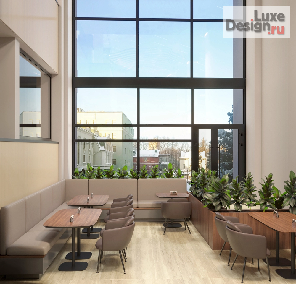 Дизайн интерьера офиса "Дизайн холла в Административном здании." (фото 13)