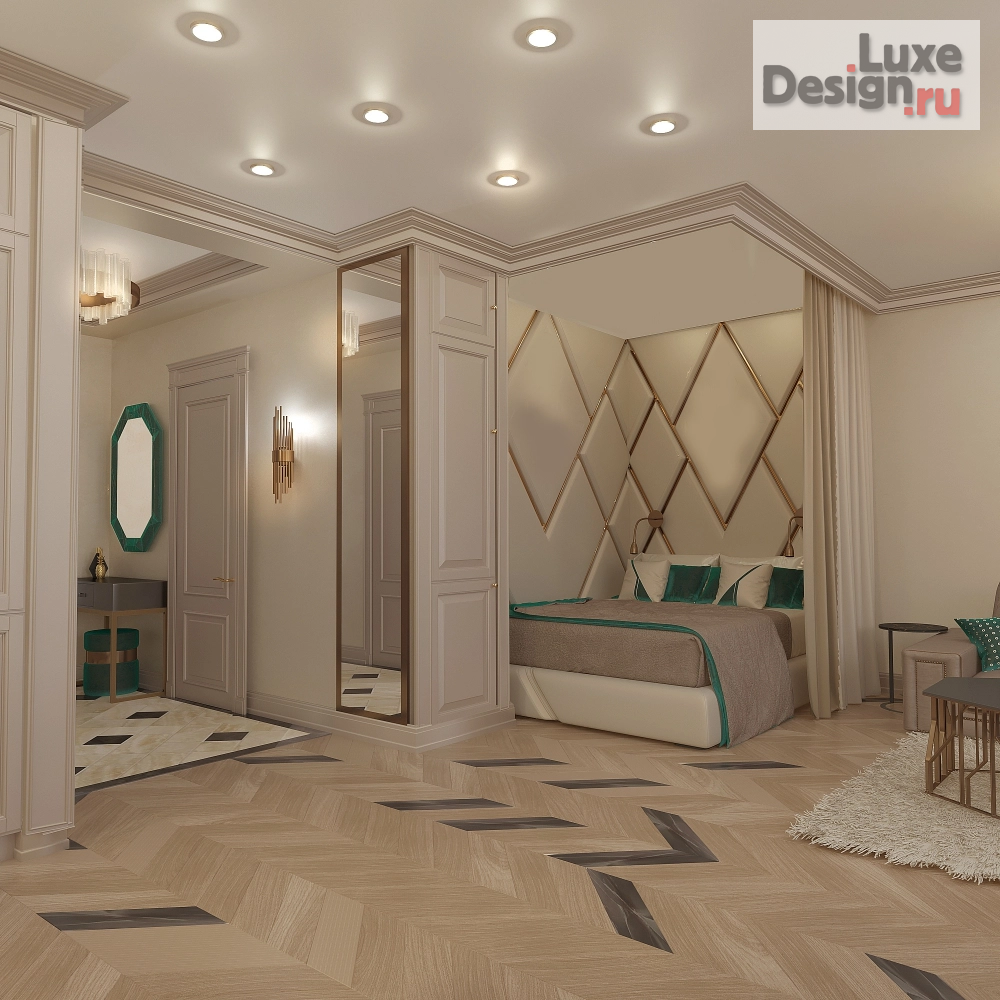 Дизайн интерьера квартиры студии "Квартира-студия для молодой девушки " (фото 6)