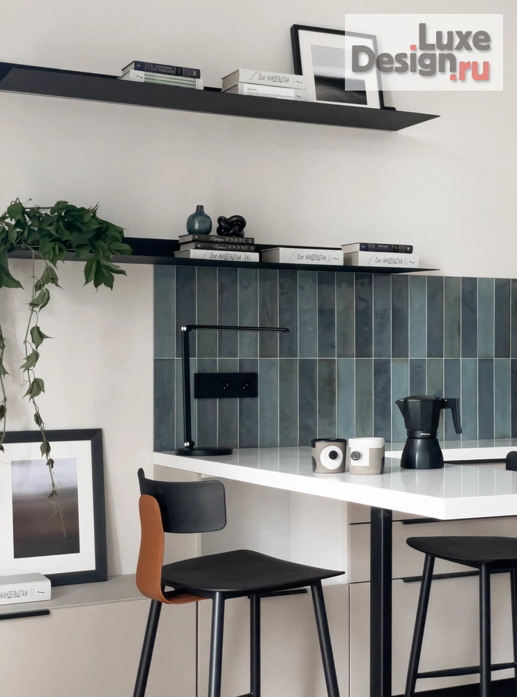 Дизайн интерьера однокомнатной квартиры "ЖК Испанские кварталы " (фото 3)