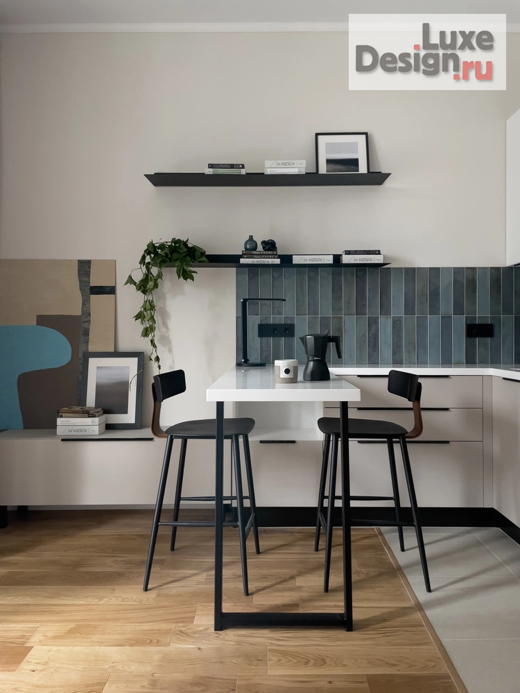 Дизайн интерьера однокомнатной квартиры "ЖК Испанские кварталы " (фото 7)