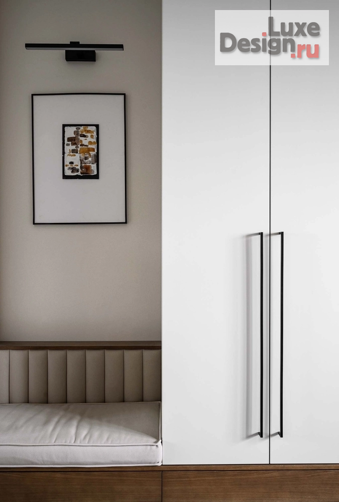 Дизайн интерьера двухкомнатной квартиры "ЖК Сердце столицы" (фото 2)