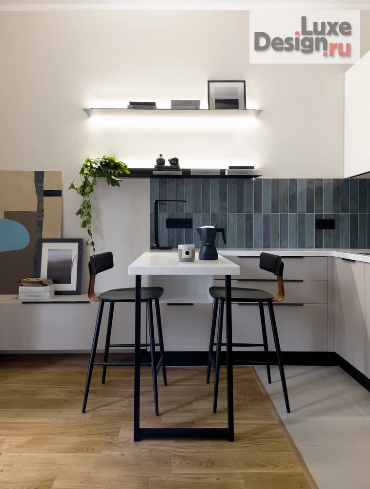 Дизайн интерьера однокомнатной квартиры "ЖК Испанские кварталы " (фото 8)