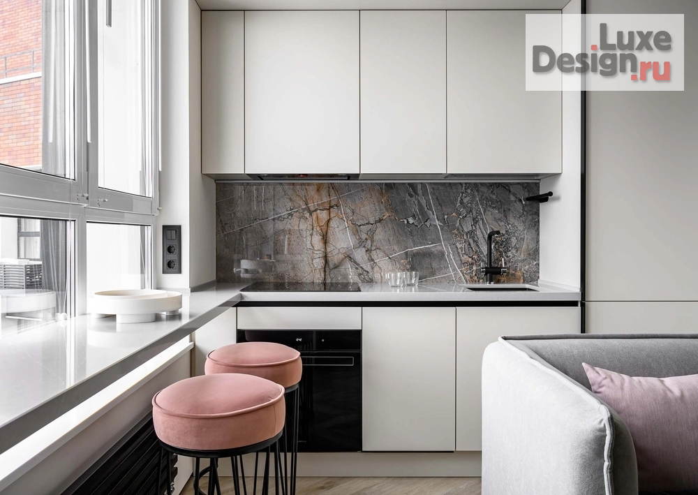 Дизайн интерьера двухкомнатной квартиры "ЖК Сердце столицы" (фото 8)