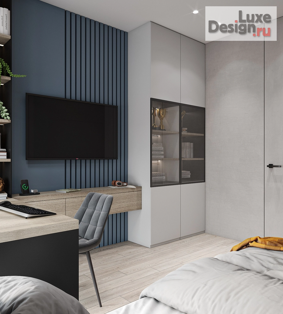 Дизайн интерьера трехкомнатной квартиры "ЖК Метрополия" (фото 32)