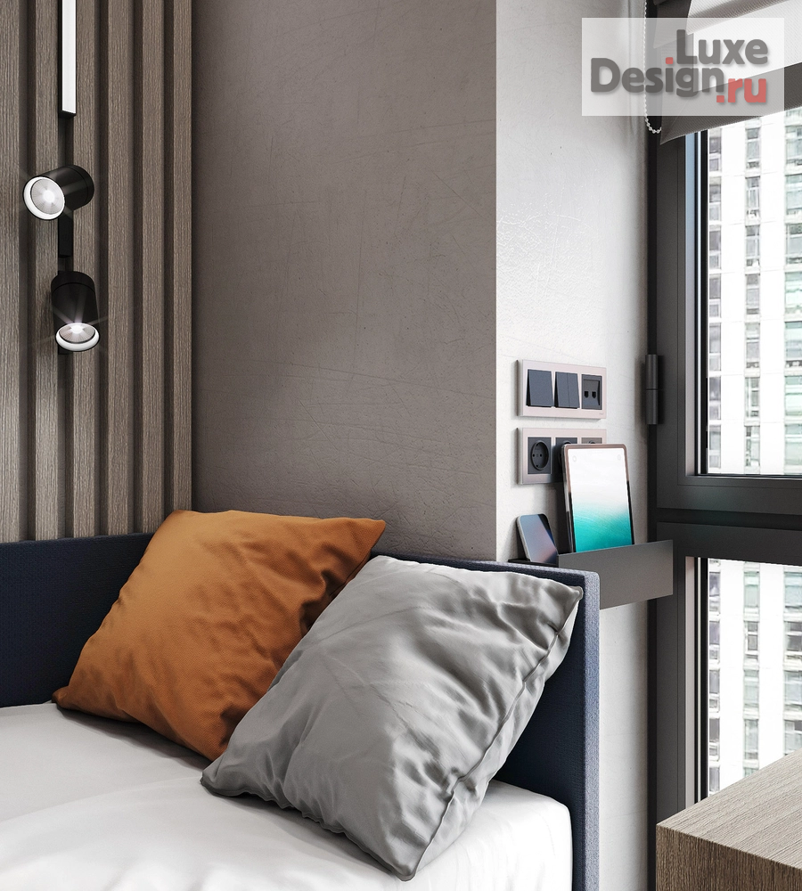 Дизайн интерьера трехкомнатной квартиры "ЖК Метрополия" (фото 31)