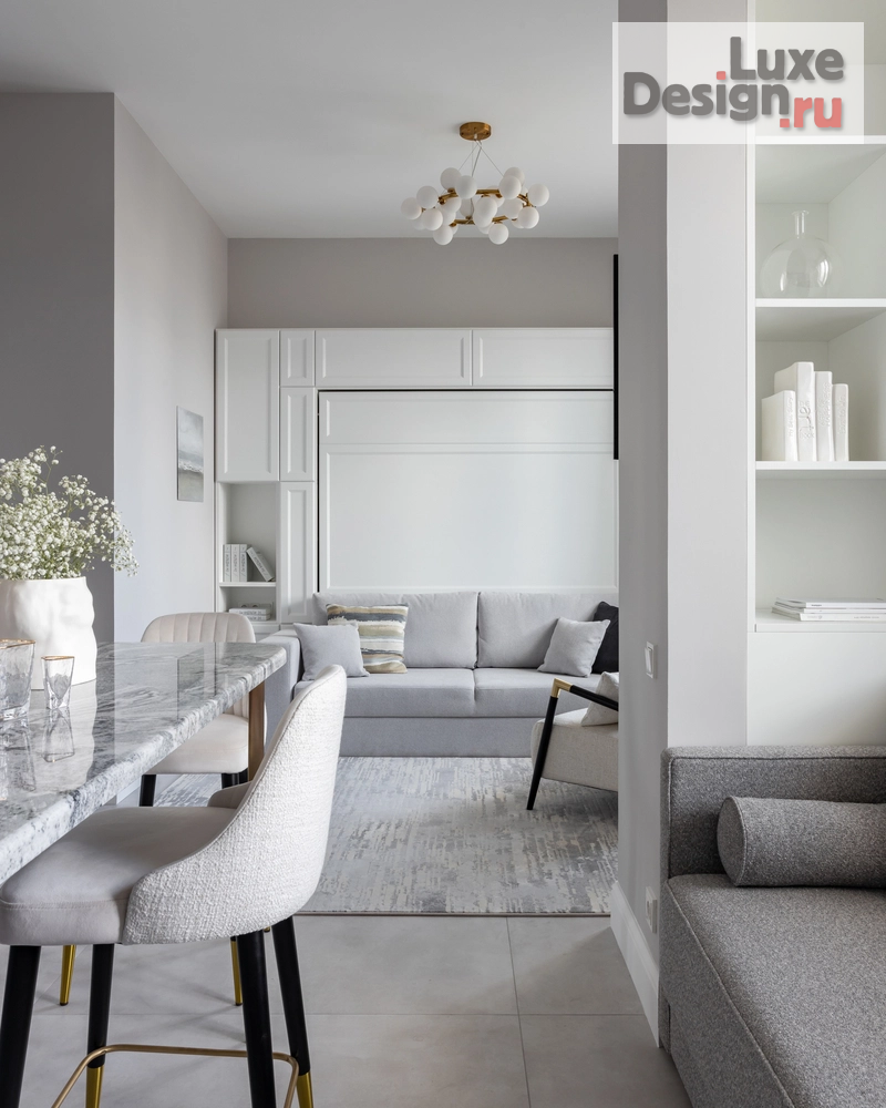 Дизайн интерьера однокомнатной квартиры "ЖК Прайм Тайм" (фото 21)