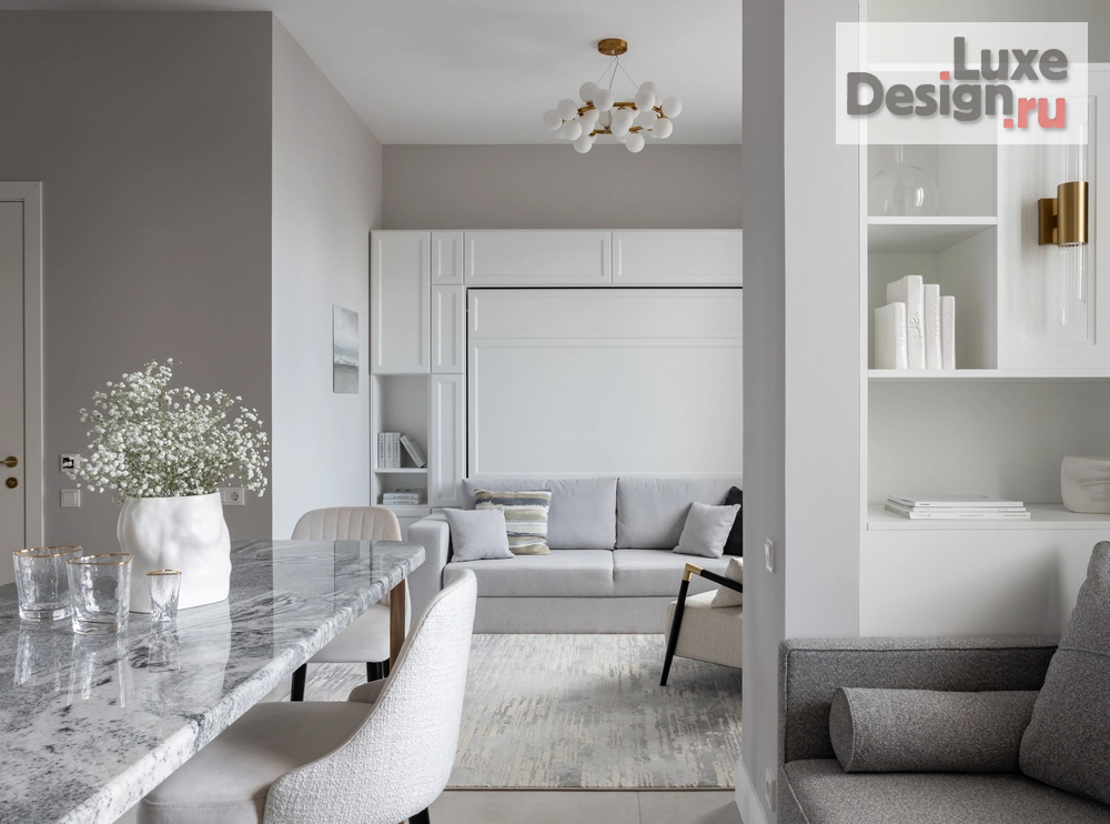 Дизайн интерьера однокомнатной квартиры "ЖК Прайм Тайм" (фото 20)