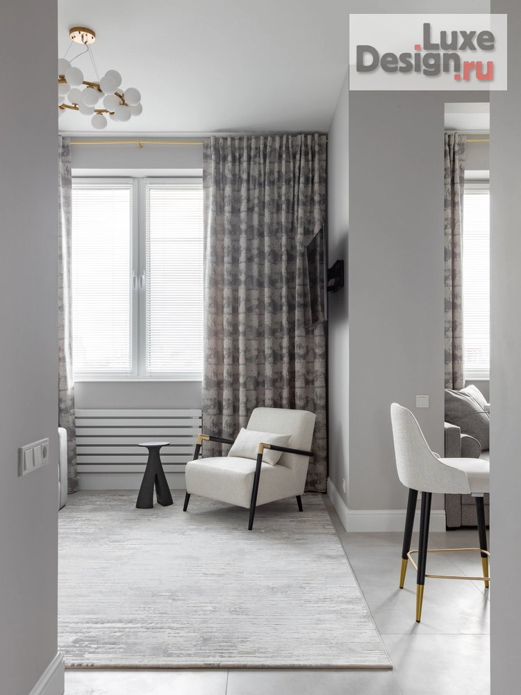 Дизайн интерьера однокомнатной квартиры "ЖК Прайм Тайм" (фото 25)