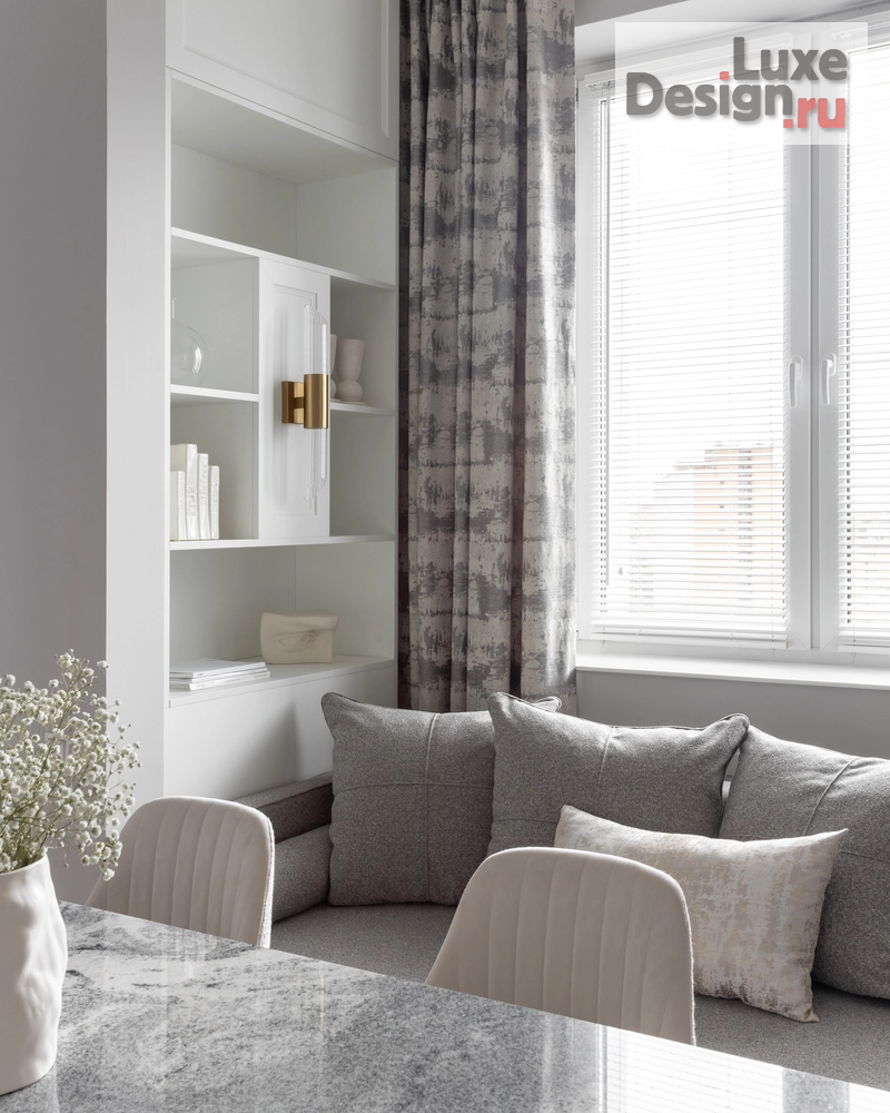 Дизайн интерьера однокомнатной квартиры "ЖК Прайм Тайм" (фото 14)