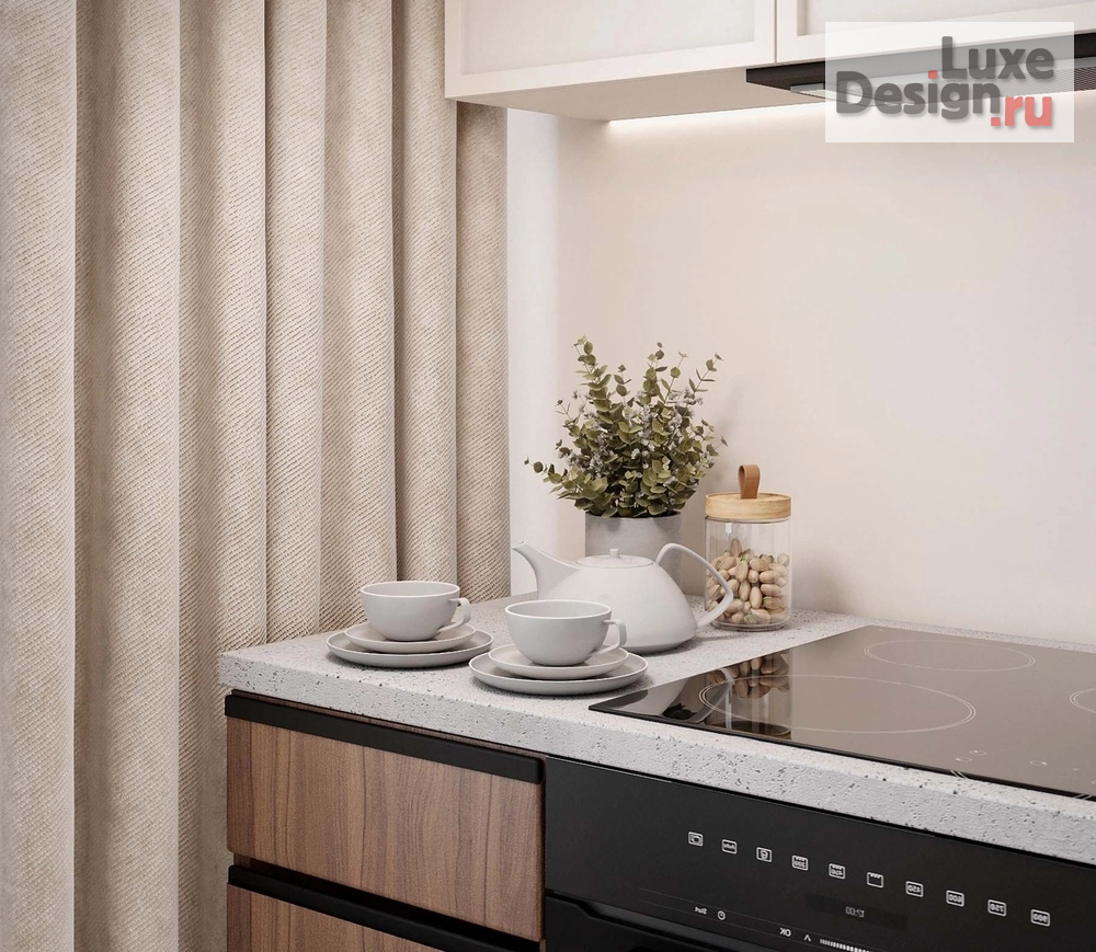 Дизайн интерьера двухкомнатной квартиры "ЖК "Огни" 56 кв.м." (фото 14)