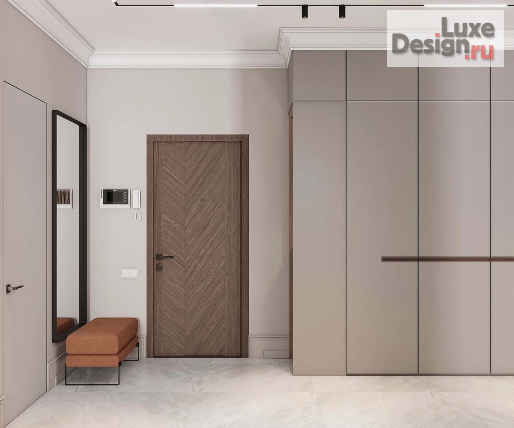 Дизайн интерьера двухкомнатной квартиры "ЖК Шуваловский 2" (фото 10)