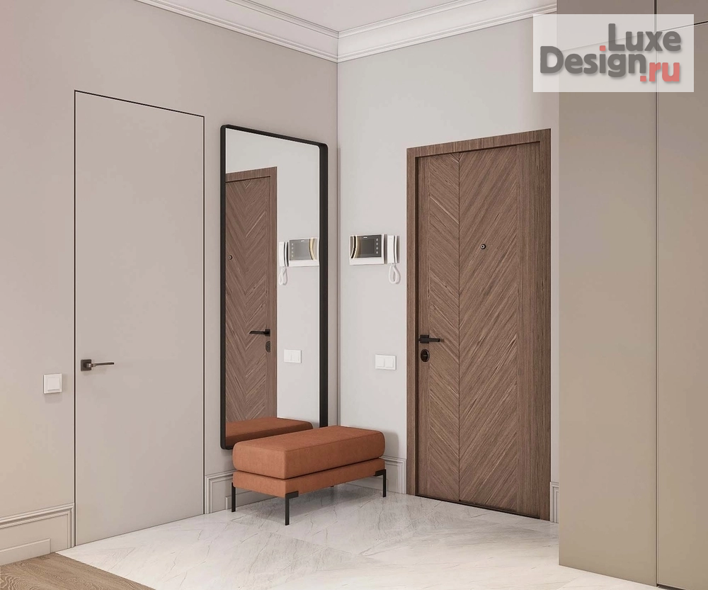 Дизайн интерьера двухкомнатной квартиры "ЖК Шуваловский 2" (фото 12)