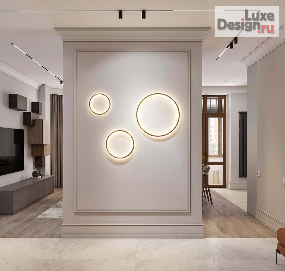 Дизайн интерьера двухкомнатной квартиры "ЖК Шуваловский 2" (фото 13)