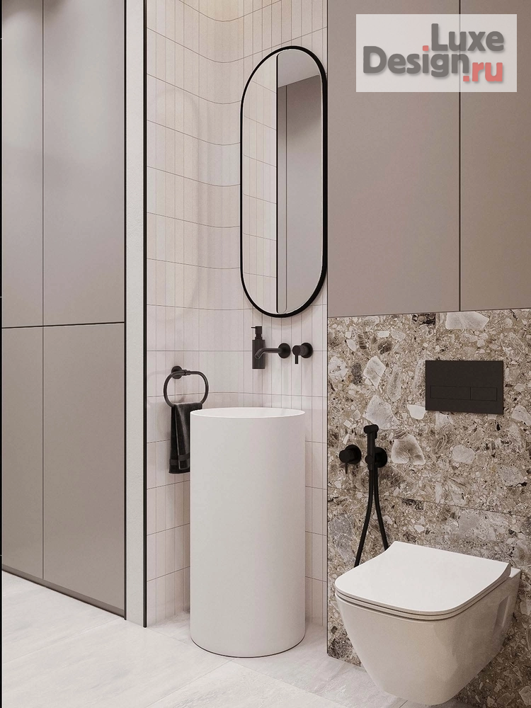 Дизайн интерьера трехкомнатной квартиры "ЖК Freedom " (фото 41)