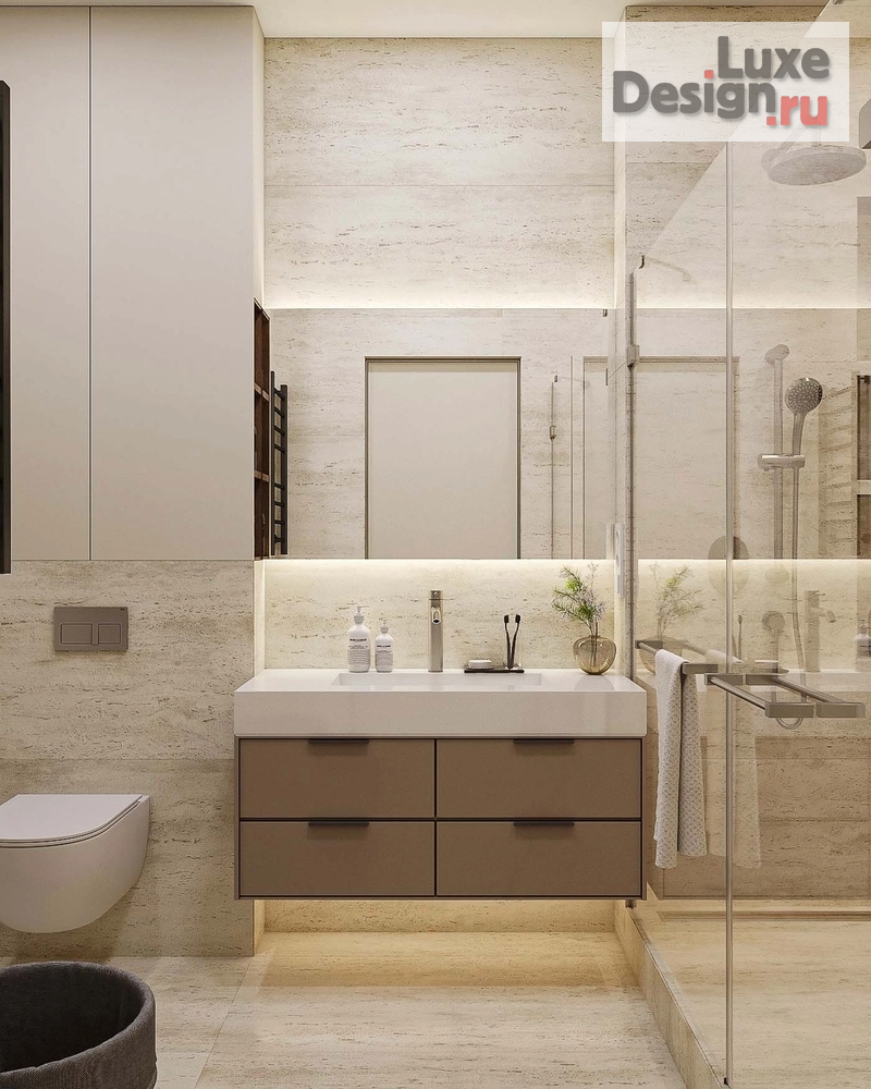 Дизайн интерьера двухкомнатной квартиры "ЖК Шуваловский 2" (фото 22)