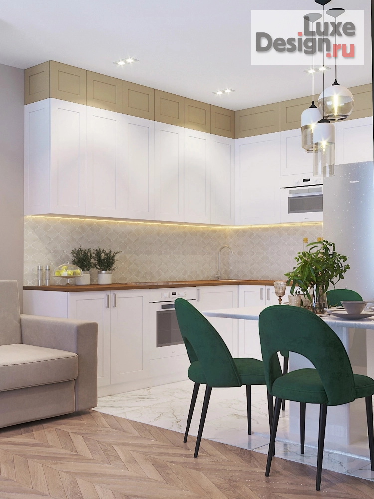 Дизайн интерьера квартиры "Современная квартира с природными мотивами" (фото 1)