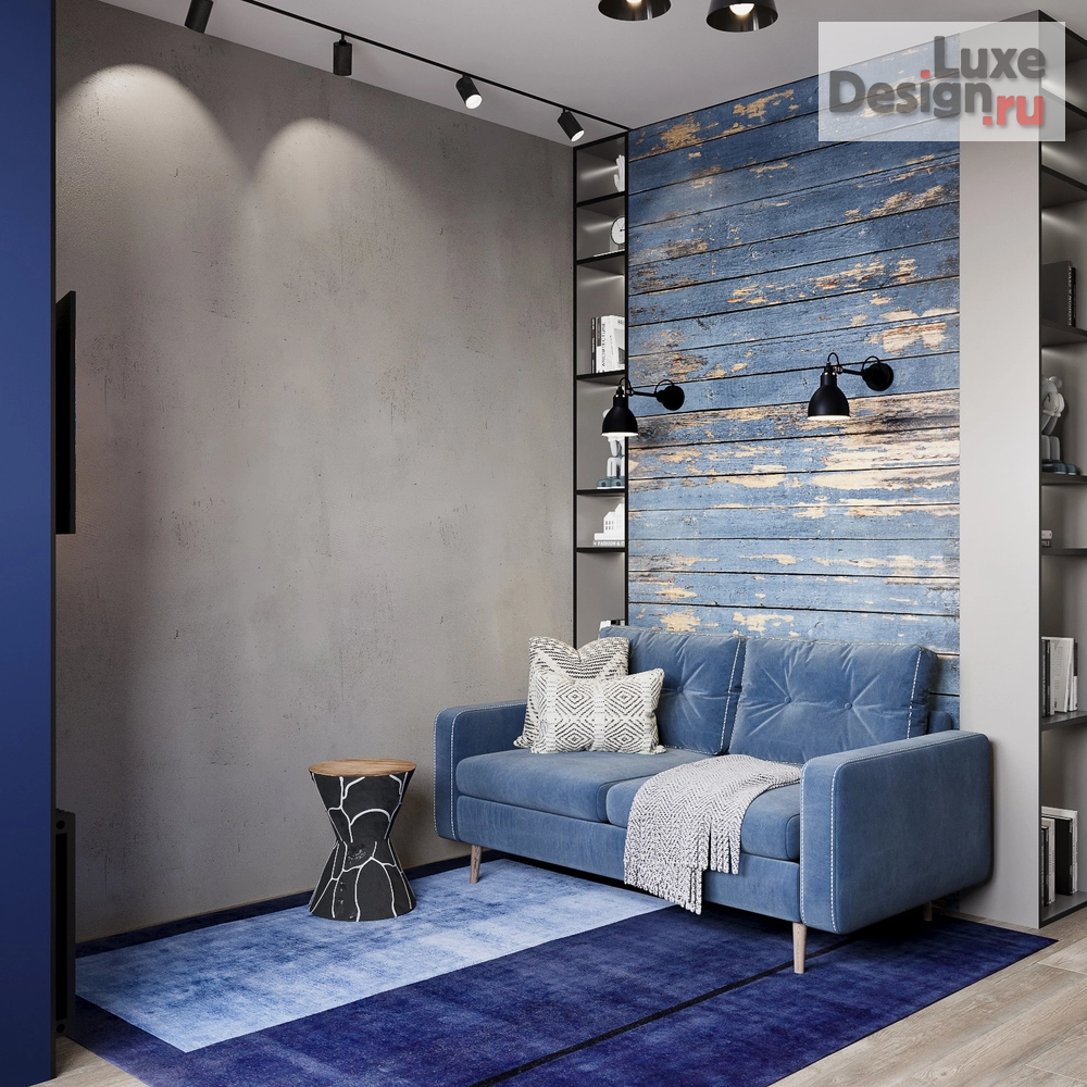 Дизайн интерьера трехкомнатной квартиры "Яркий LOFT" (фото 21)