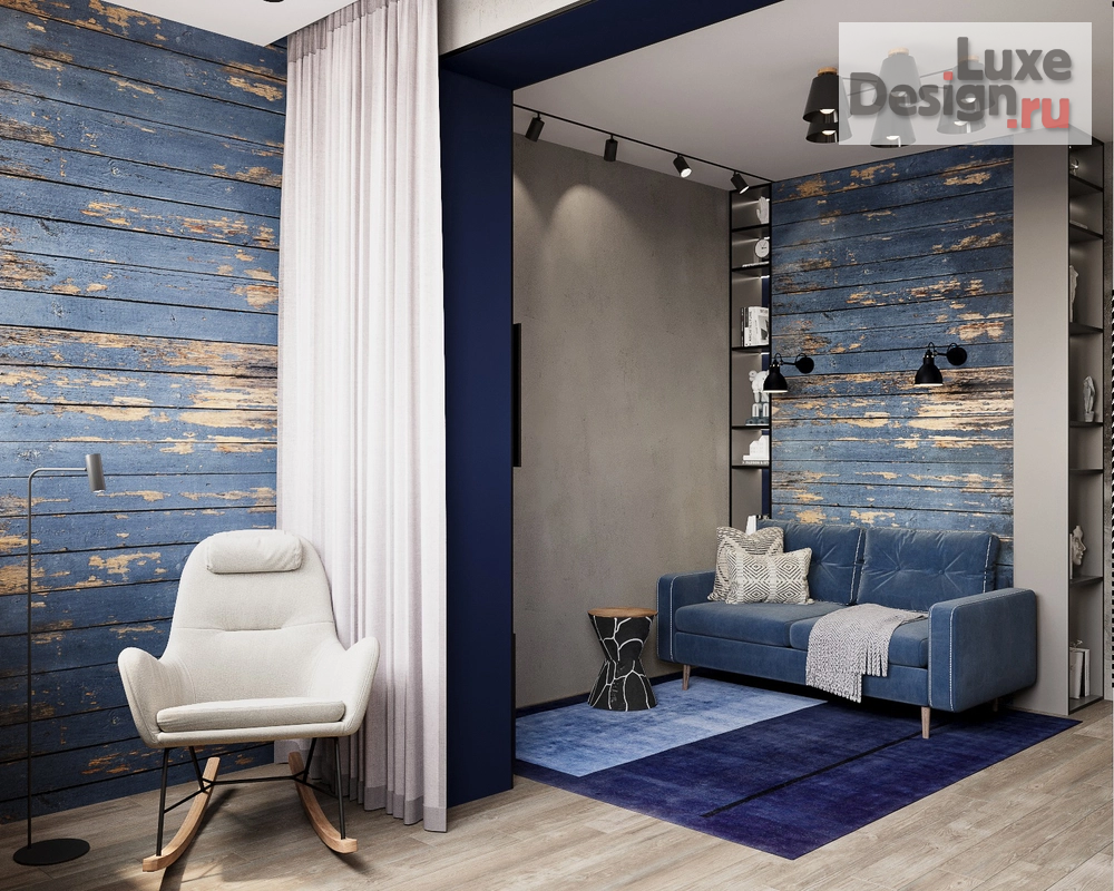 Дизайн интерьера трехкомнатной квартиры "Яркий LOFT" (фото 22)