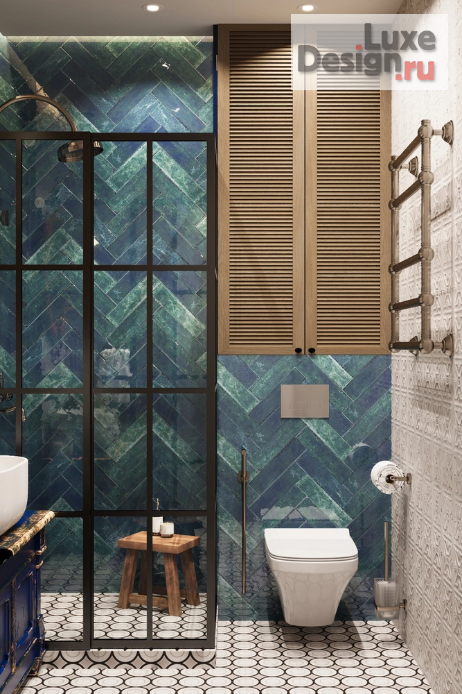 Дизайн интерьера трехкомнатной квартиры "Яркий LOFT" (фото 33)